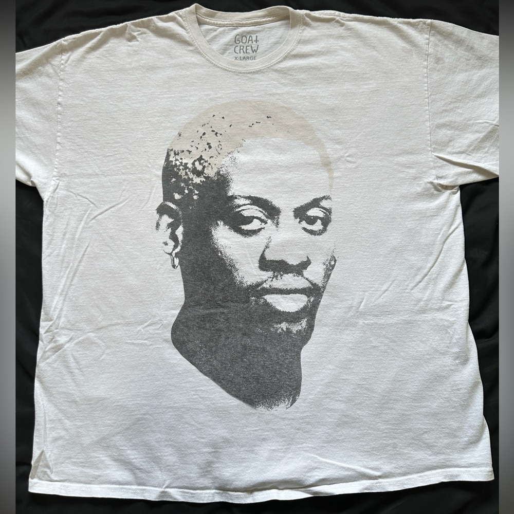 Culture Kings x Goat Crew Dennis Rodman UV activated Tee